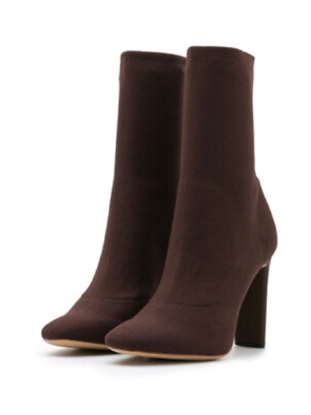 Aldo Delylah sock boot burgundy brown size 8